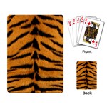 Tiger Print	 Playing Cards Single Design