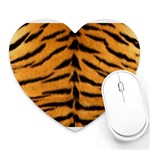 Tiger Print	 Mousepad (Heart)