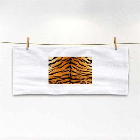 Tiger Print	 Hand Towel from ArtsNow.com Front