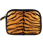 Tiger Print	 Digital Camera Leather Case