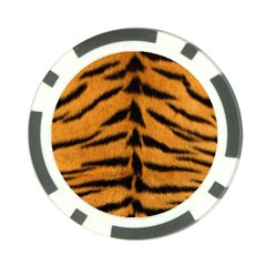 Tiger Print	 Poker Chip Card Guard (10 pack) from ArtsNow.com Back