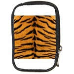 Tiger Print	 Compact Camera Leather Case