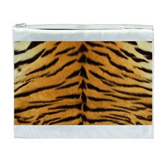 Tiger Print	 Cosmetic Bag (XL) from ArtsNow.com Front