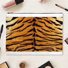 Tiger Print	 Cosmetic Bag (XL) from ArtsNow.com Front