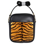 Tiger Print	 Girls Sling Bag