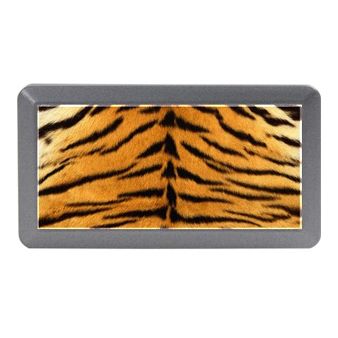 Tiger Print	Memory Card Reader (Mini Rectangular) from ArtsNow.com Front