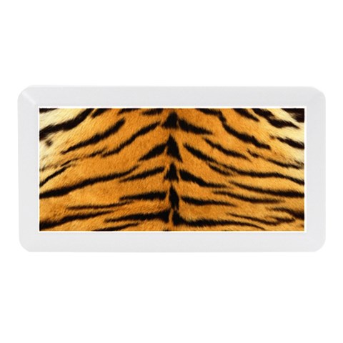 Tiger Print	Memory Card Reader (Mini Rectangular) from ArtsNow.com Front