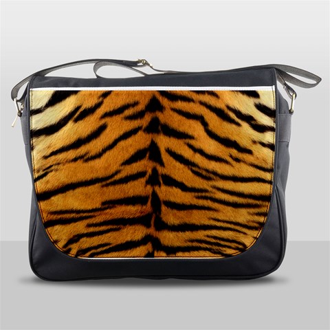 Tiger Print	Messenger Bag from ArtsNow.com Front