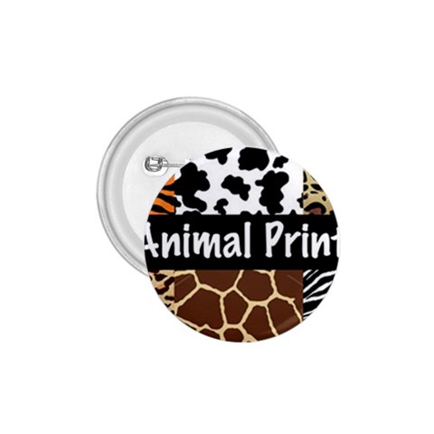 Animal Print	 1.75  Button from ArtsNow.com Front