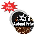 Animal Print	 1.75  Magnet (10 pack)