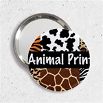 Animal Print	 2.25  Handbag Mirror