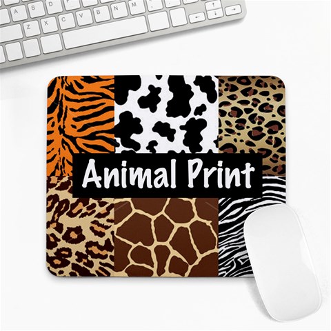 Animal Print	 Large Mousepad from ArtsNow.com Front