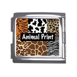 Animal Print	 Mega Link Italian Charm (18mm)