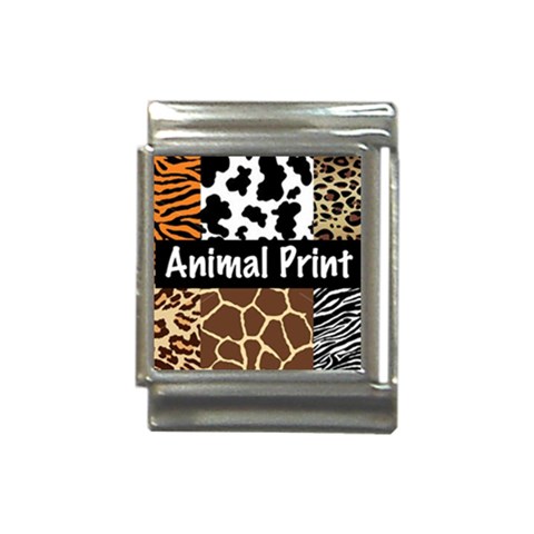 Animal Print	 Italian Charm (13mm) from ArtsNow.com Front