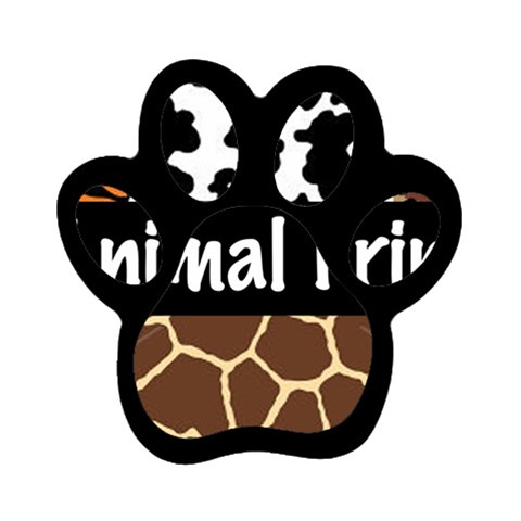 Animal Print	Magnet (Paw Print) from ArtsNow.com Front