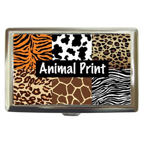 Animal Print	 Cigarette Money Case from ArtsNow.com Front