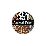 Animal Print	 Golf Ball Marker (10 pack)