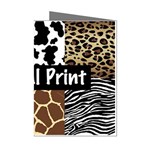 Animal Print	 Mini Greeting Cards (Pkg of 8)