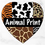 Animal Print	 Jigsaw Puzzle (Heart)