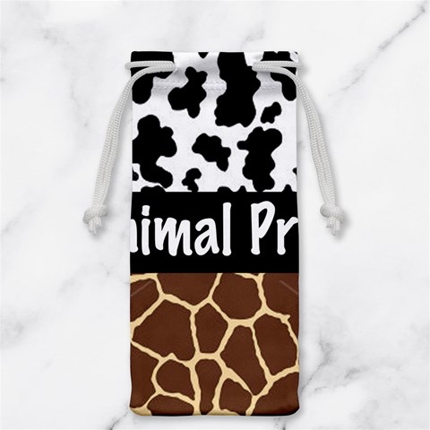 Animal Print	 Jewelry Bag from ArtsNow.com Front