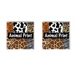 Animal Print	 Cufflinks (Square)