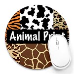 Animal Print	Collage Round Mousepad