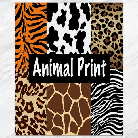 Animal Print	Canvas 16  x 20  from ArtsNow.com 15.75 x19.29  Canvas - 1