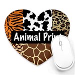 Animal Print	 Mousepad (Heart)