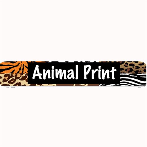 Animal Print	Small Bar Mat from ArtsNow.com 24 x4  Bar Mat