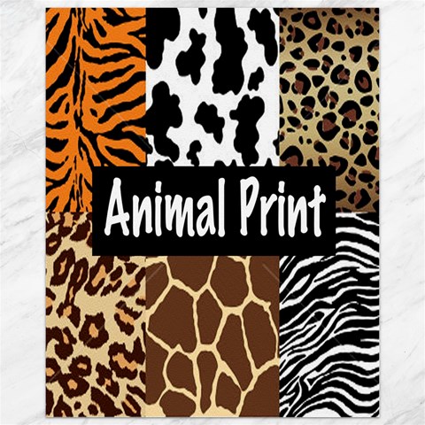 Animal Print	Canvas 11  x 14  from ArtsNow.com 10.95 x13.48  Canvas - 1