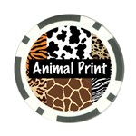Animal Print	 Poker Chip Card Guard