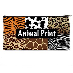 Animal Print	 Pencil Case from ArtsNow.com Back