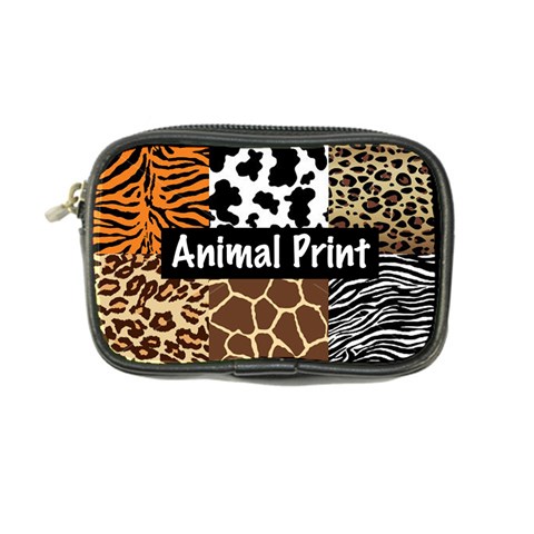 Animal Print	 Coin Purse from ArtsNow.com Front