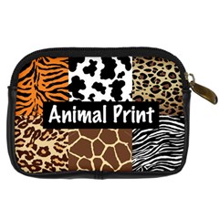 Animal Print	 Digital Camera Leather Case from ArtsNow.com Back