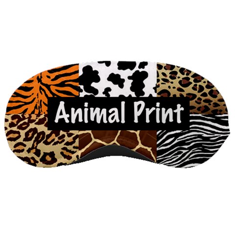 Animal Print	Sleeping Mask from ArtsNow.com Front