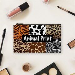 Animal Print	 Cosmetic Bag (Small) from ArtsNow.com Front