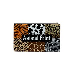 Animal Print	 Cosmetic Bag (Small) from ArtsNow.com Back