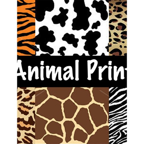 Animal Print	Large Memo Pads from ArtsNow.com 4.125 x5.5  Memopad