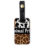 Animal Print	 Luggage Tag (one side)