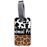 Animal Print	 Luggage Tag (two sides)