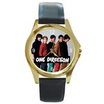 One Direction One Direction 31160676 1600 900 Round Gold Metal Watch