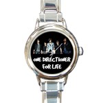 ONE DIRECTIONER ROUND ITALIAN CHARM WATCH Round Italian Charm Watch