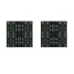 Antique Plaid Cufflinks (Square)
