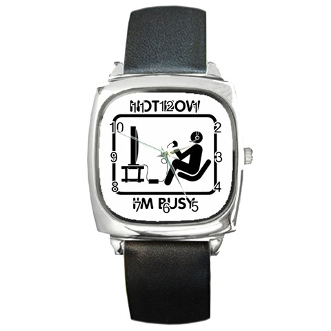 Gamers	 Square Metal Watch from ArtsNow.com Front