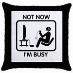 Gamers	 Throw Pillow Case (Black)