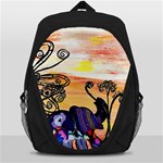 Indian Elephants Backpack Bag