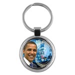 Obamasealovaloffice Key Chain (Round)