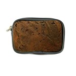 Brown Tooled Leather Coin Purse