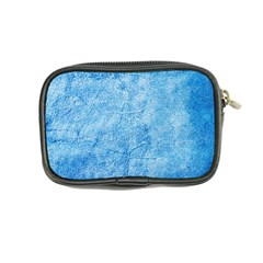 Grunge Blue Soft Leather Texture Coin Purse from ArtsNow.com Back