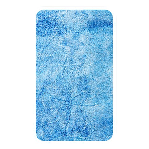 Grunge Blue Soft Leather Texture Memory Card Reader (Rectangular) from ArtsNow.com Front